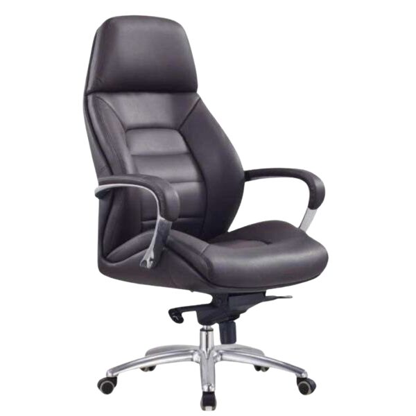 Boss Prime High-Back Executive Chair – Black Leatherette