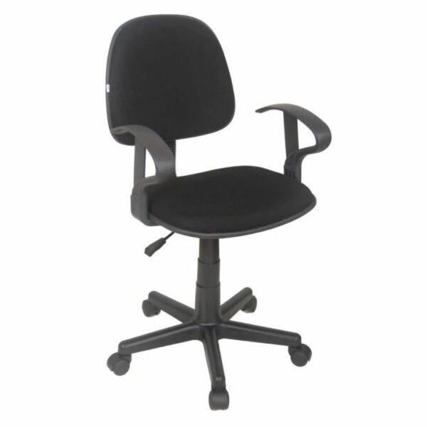 Basic Computer Chair – Black Fabric Edition