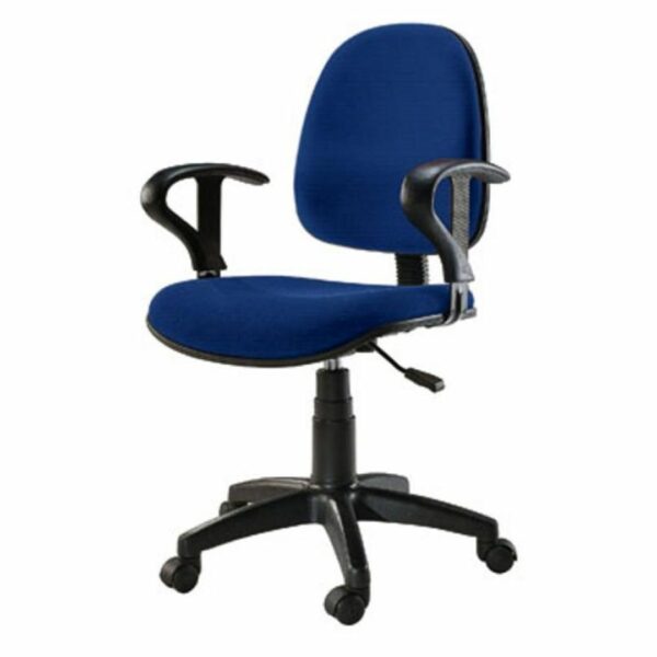 BlueFlex Computer Chair – Ergonomic Fabric Office Chair