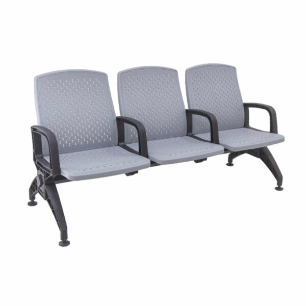 TriSeat Visitor Chair – 3 Seater Waiting Area Chair